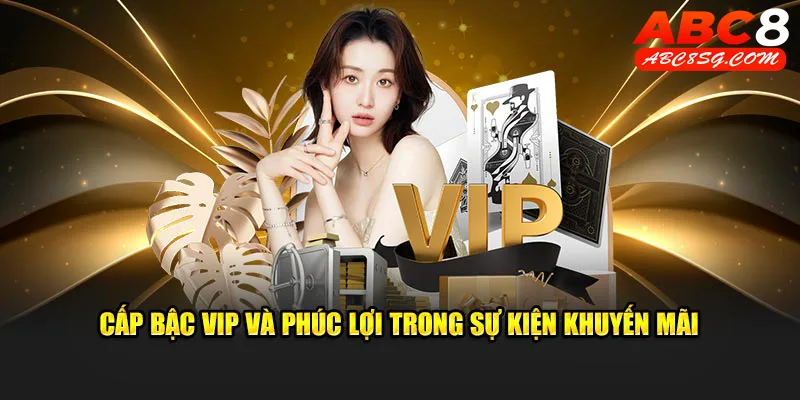 Cấp bậc VIP và phúc lợi trong sự kiện khuyến mãi